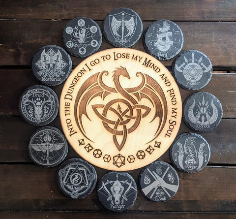 Engraved Slate Coasters