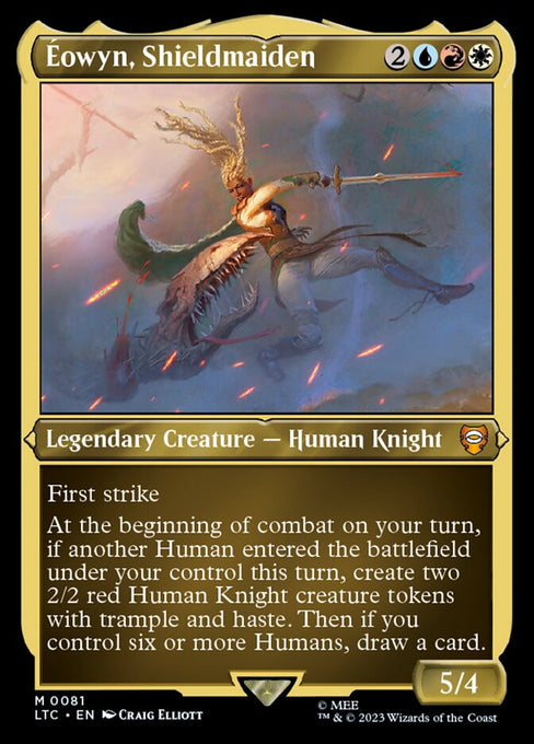 Éowyn, Shieldmaiden (Thick Display Commander)