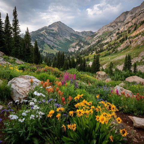 Midsommar Bloom Candle