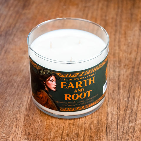 Earth and Root Candle