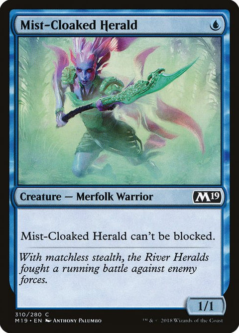 Mist-Cloaked Herald - Near Mint