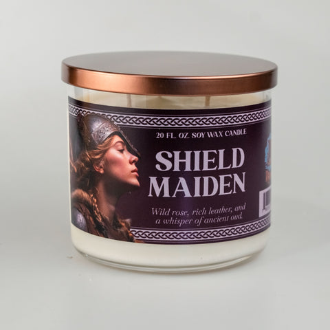 Shieldmaiden Candle