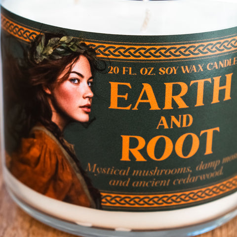 Earth and Root Candle