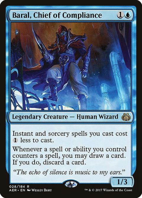 Baral, Chief of Compliance - Lightly Played Foil