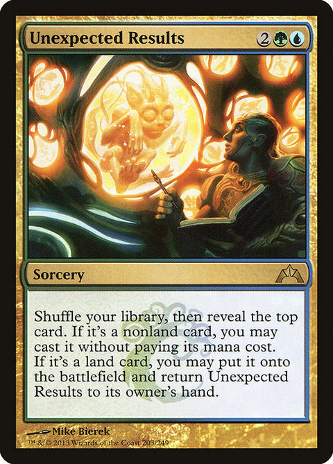 Unexpected Results - Lightly Played Foil