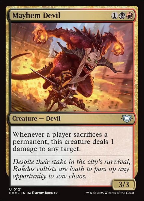 Mayhem Devil - Near Mint
