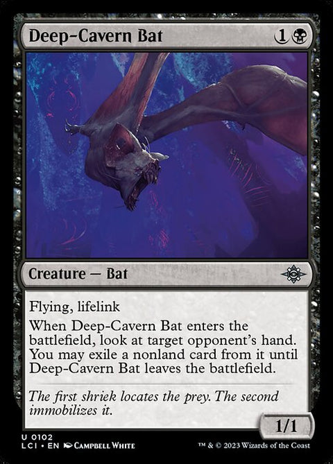Deep-Cavern Bat - Near Mint