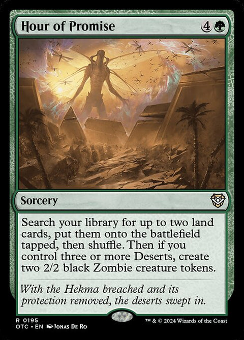 Hour of Promise - Lightly Played Foil