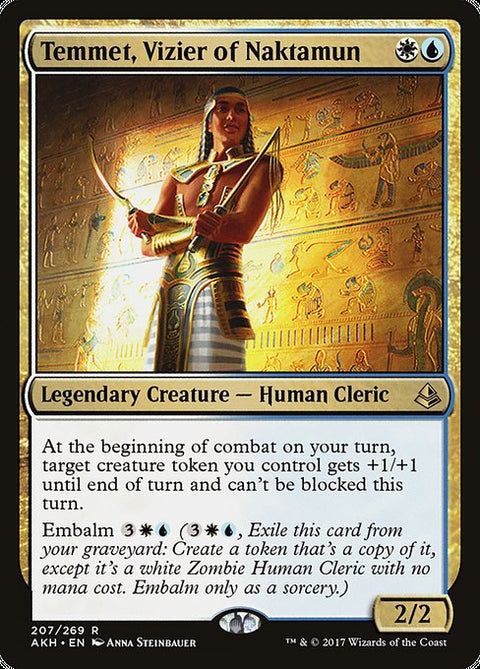 Temmet, Vizier of Naktamun - Near Mint Foil