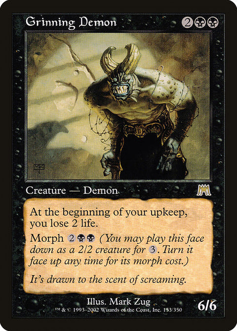 Grinning Demon - Lightly Played Foil