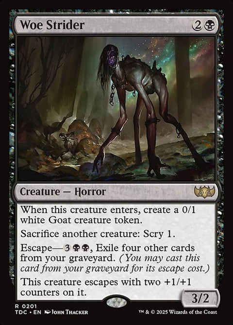Woe Strider - Near Mint Foil