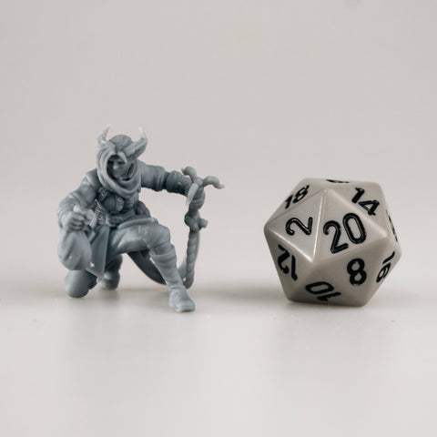 Eldarion, Tiefling Rogue Miniature