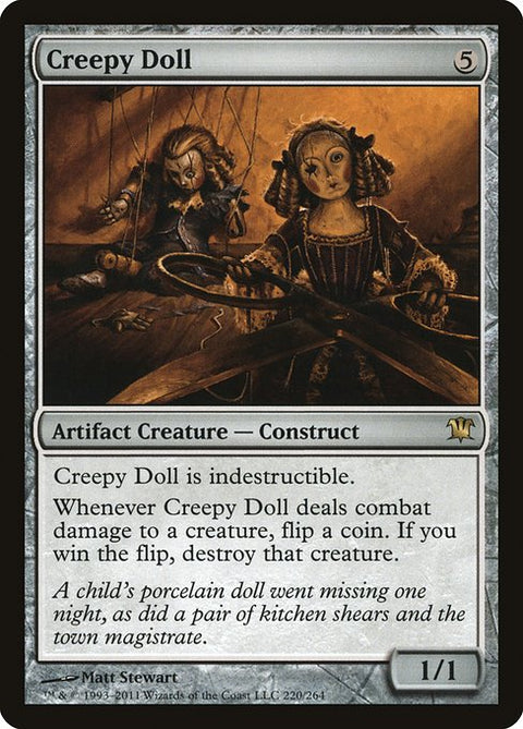 Creepy Doll - Lightly Played Foil