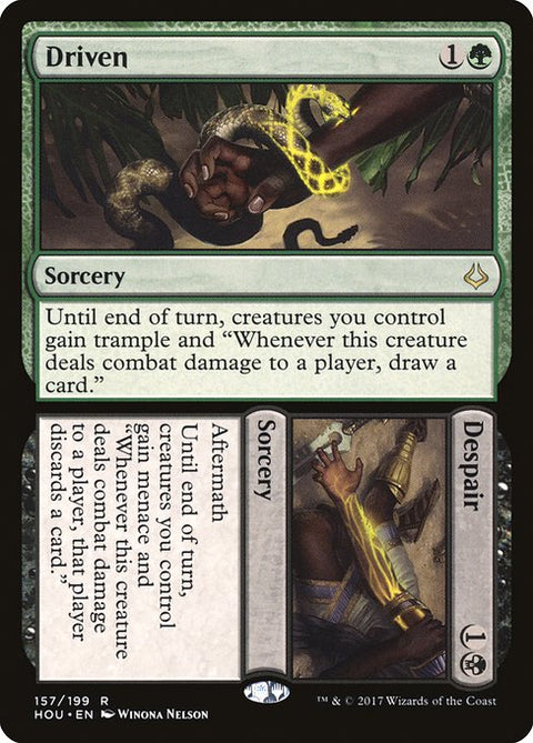 Driven // Despair - Near Mint Foil