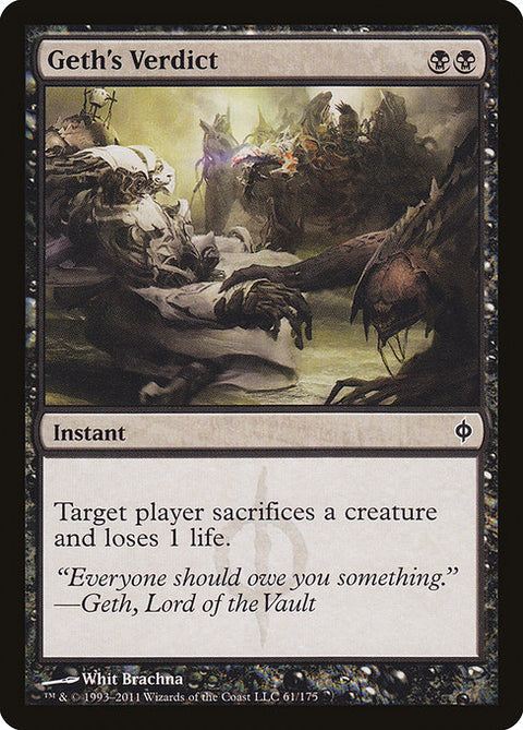 Geth's Verdict - Near Mint Foil