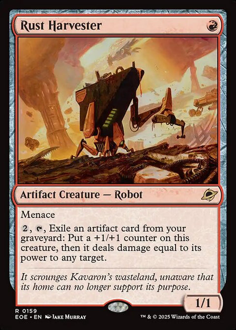 Rust Harvester - Lightly Played Foil