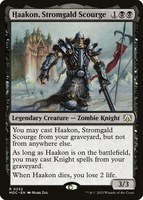 Haakon, Stromgald Scourge - Near Mint