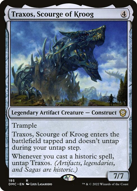 Traxos, Scourge of Kroog - Near Mint Foil
