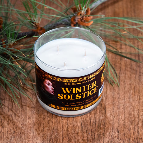 Winter Solstice Candle