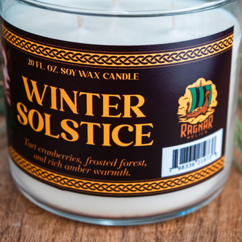 Winter Solstice Candle
