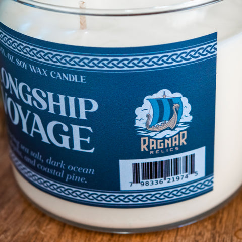 Longship Voyage Candle