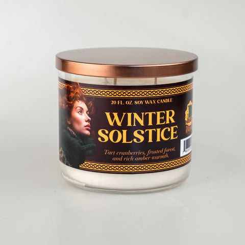 Winter Solstice Candle