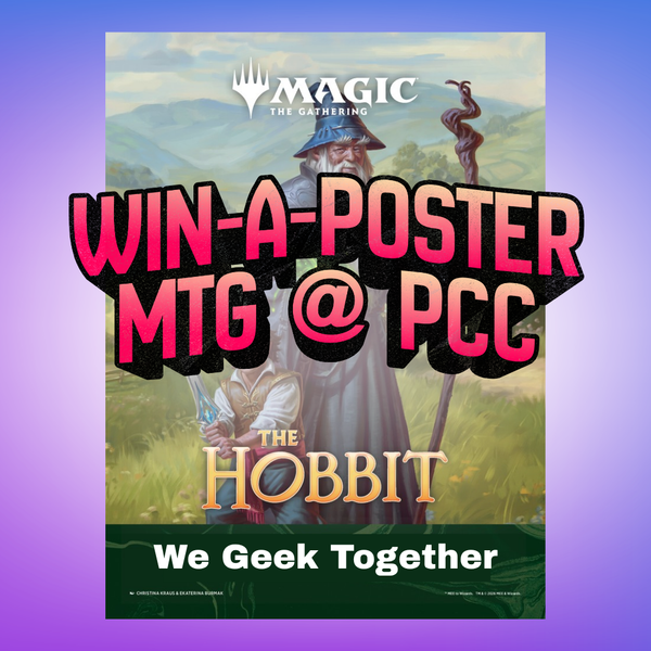 Win-A-Poster Draft - Magic: The Gathering - The Hobbit - Provo Card Convention