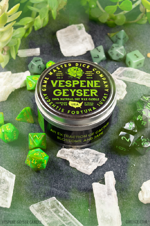 Vespene Geyser Gaming Candle