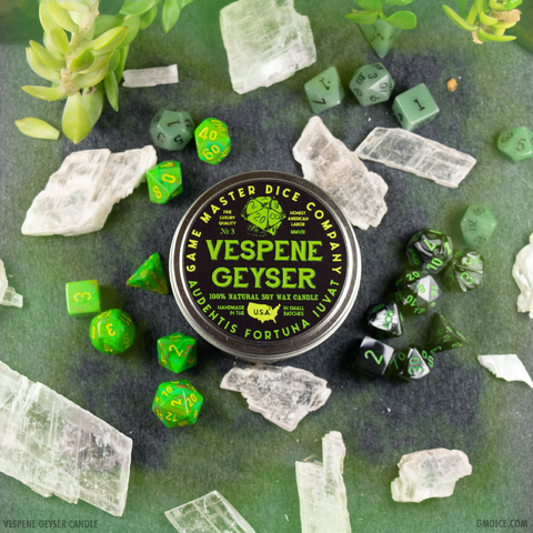 Vespene Geyser Gaming Candle