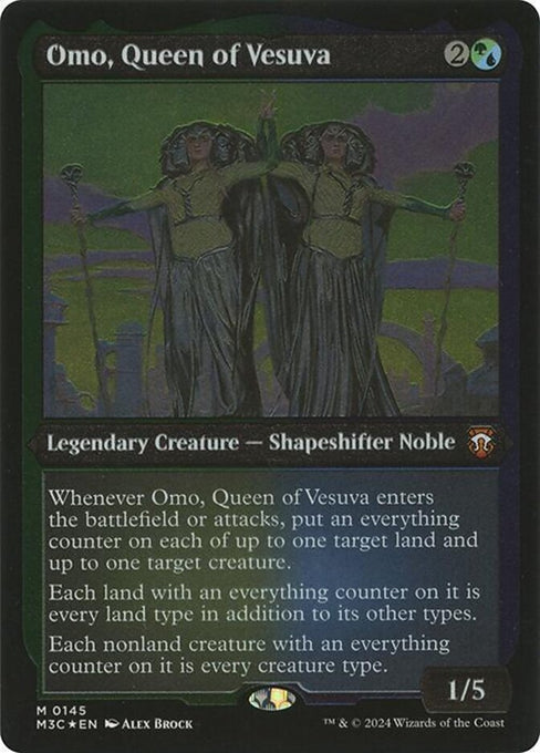 Omo, Queen of Vesuva (Thick Display Commander)