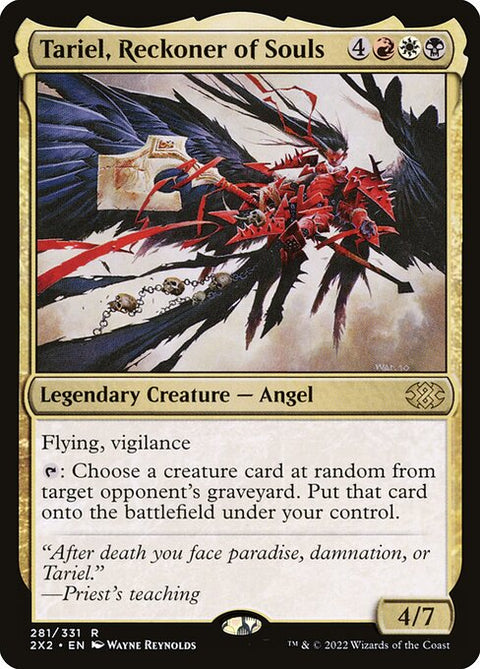 Tariel, Reckoner of Souls - Lightly Played