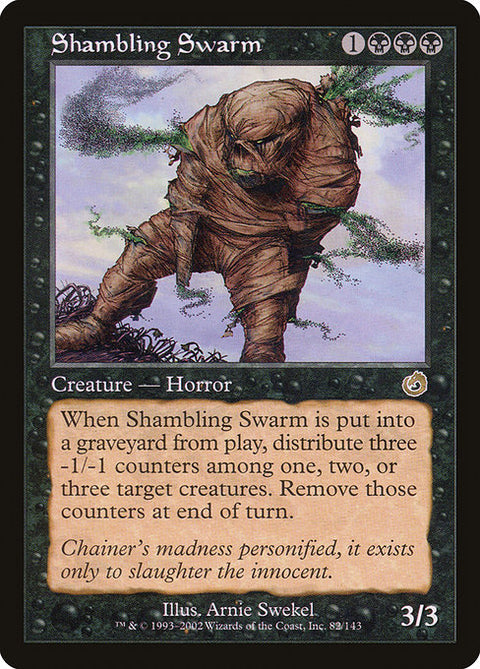 Shambling Swarm - Lightly Played Foil