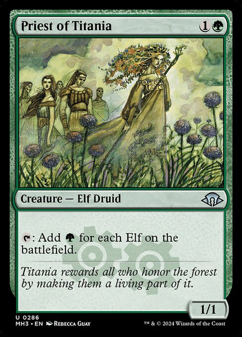 Priest of Titania - Moderately Played