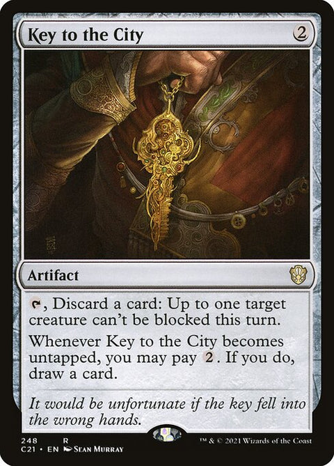 Key to the City - Lightly Played Foil