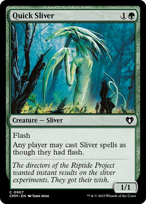 Quick Sliver - Lightly Played Foil