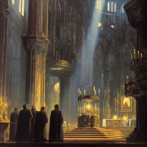 Gothic Cathedral Candle