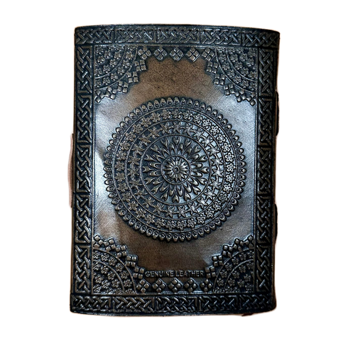 Leather Bound Double Moon Book