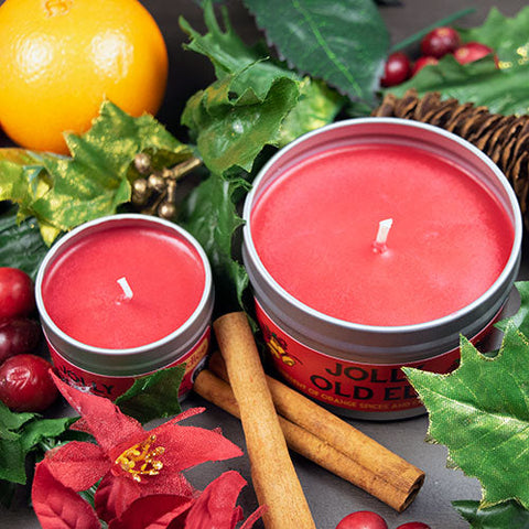 Jolly Old Elf Gaming Candle