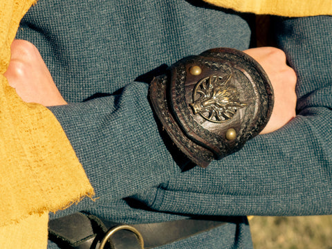 Dragon Head Leather Bracelet