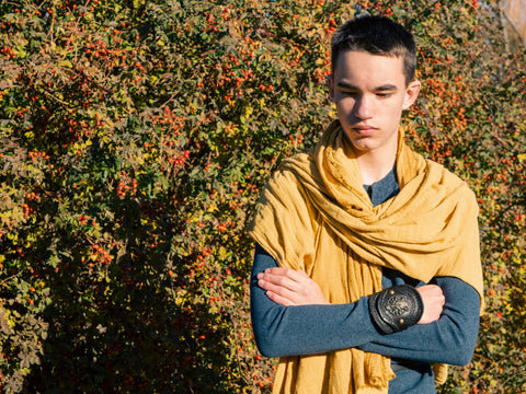 Dragon Head Leather Bracelet