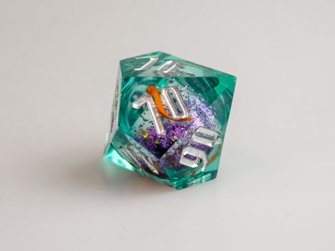 Deep Sea Liquid Core Dice