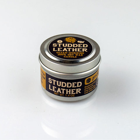 Studded Leather Gaming Candle
