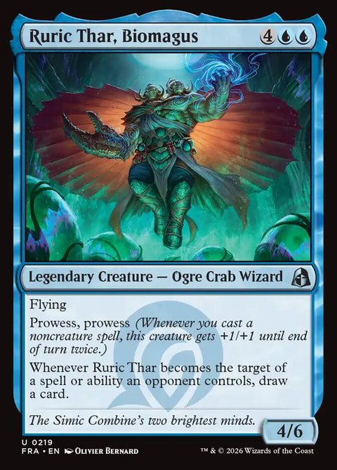Ruric Thar, Biomagus, Reality Fracture 219, Magic: The Gathering card