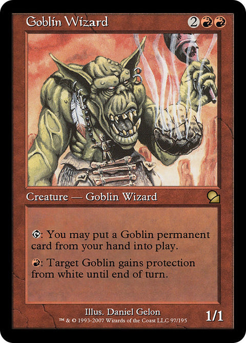 Goblin Wizard - Near Mint