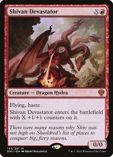 Shivan Devastator - Near Mint