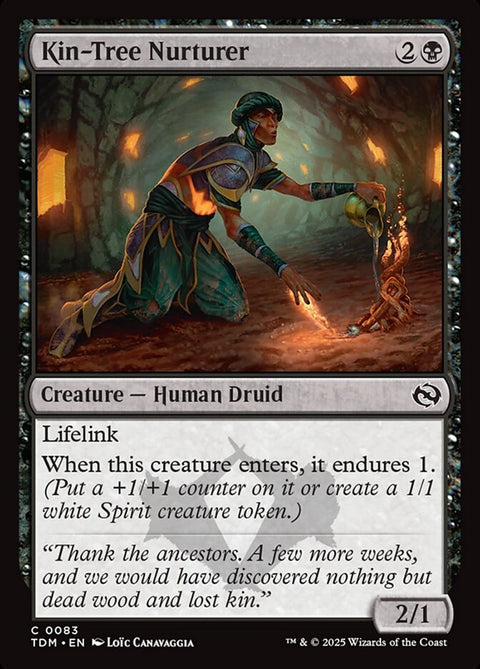 Kin-Tree Nurturer, Tarkir: Dragonstorm 83, Magic: The Gathering card