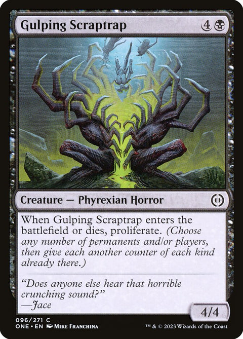 Gulping Scraptrap, Phyrexia: All Will Be One 96, Magic: The Gathering card