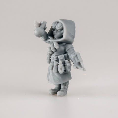 Alice the Combustion Alchemist Miniature