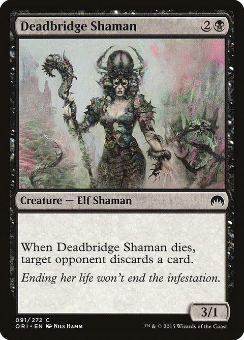 Deadbridge Shaman, Magic Origins 91, Magic: The Gathering card