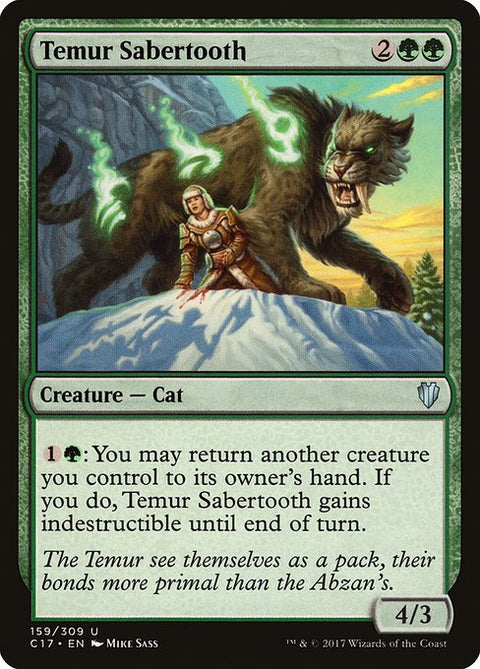 Temur Sabertooth - Near Mint